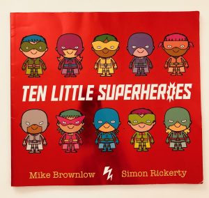 Ten Little Superheroes